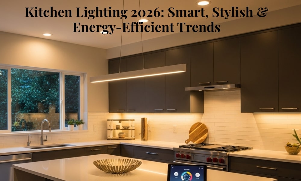 Kitchen Lighting 2026: Smart, Stylish & Energy-Efficient Trends