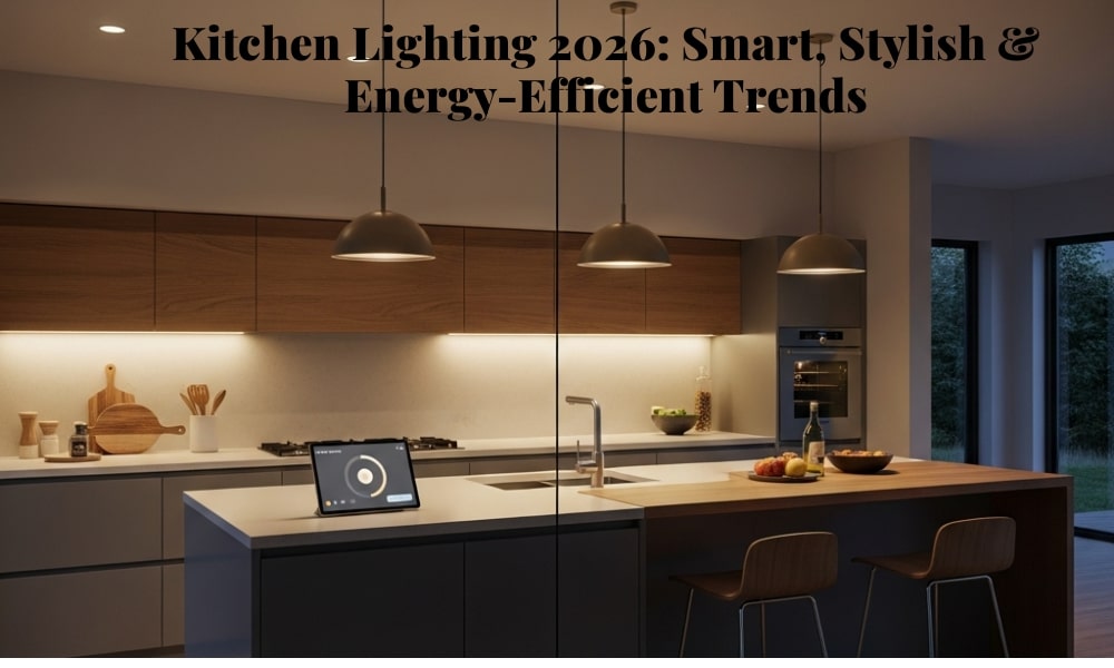 Kitchen Lighting 2026: Smart, Stylish & Energy-Efficient Trends