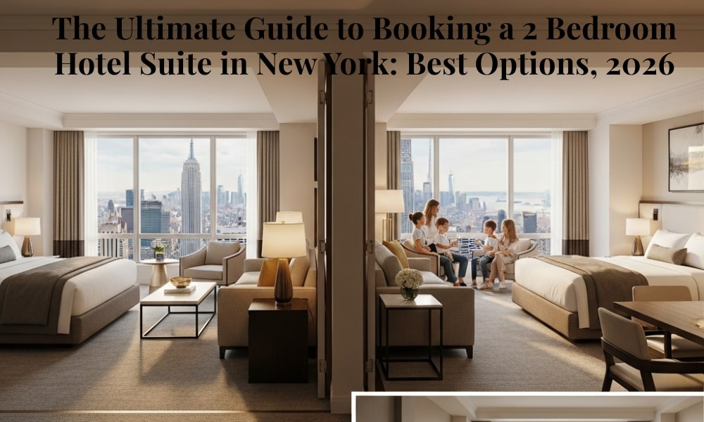 The Ultimate Guide to Booking a 2 Bedroom Hotel Suite in New York: Best Options, 2026