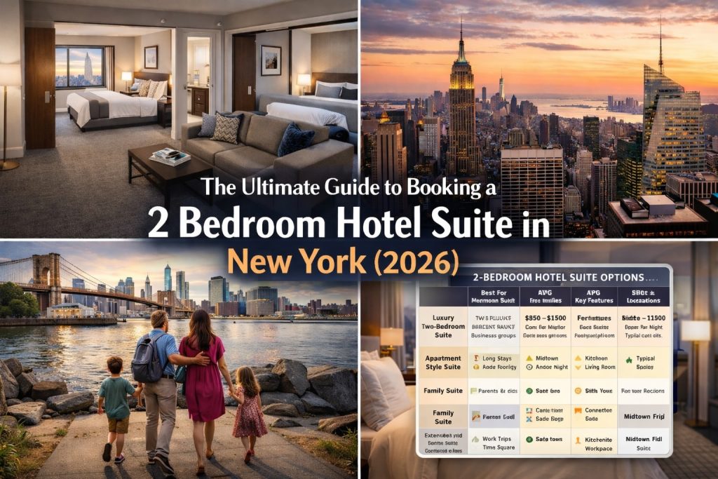 The Ultimate Guide to Booking a 2 Bedroom Hotel Suite in New York: Best Options, 2026