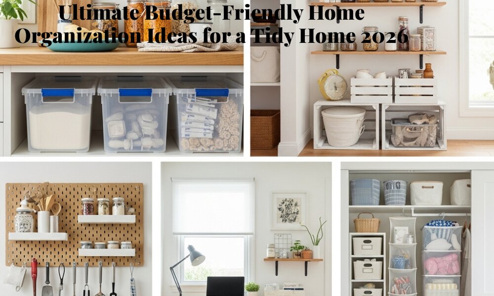 Ultimate Budget-Friendly Home Organization Ideas for a Tidy Home 2026
